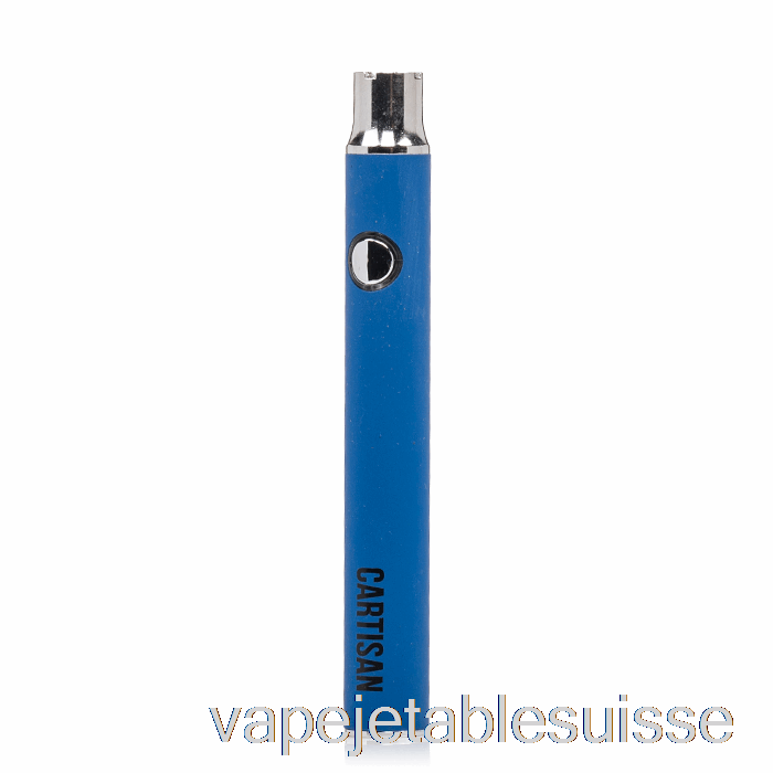 Vape Suisse Cartisan Bouton Vv 350 510 Batterie Bleu